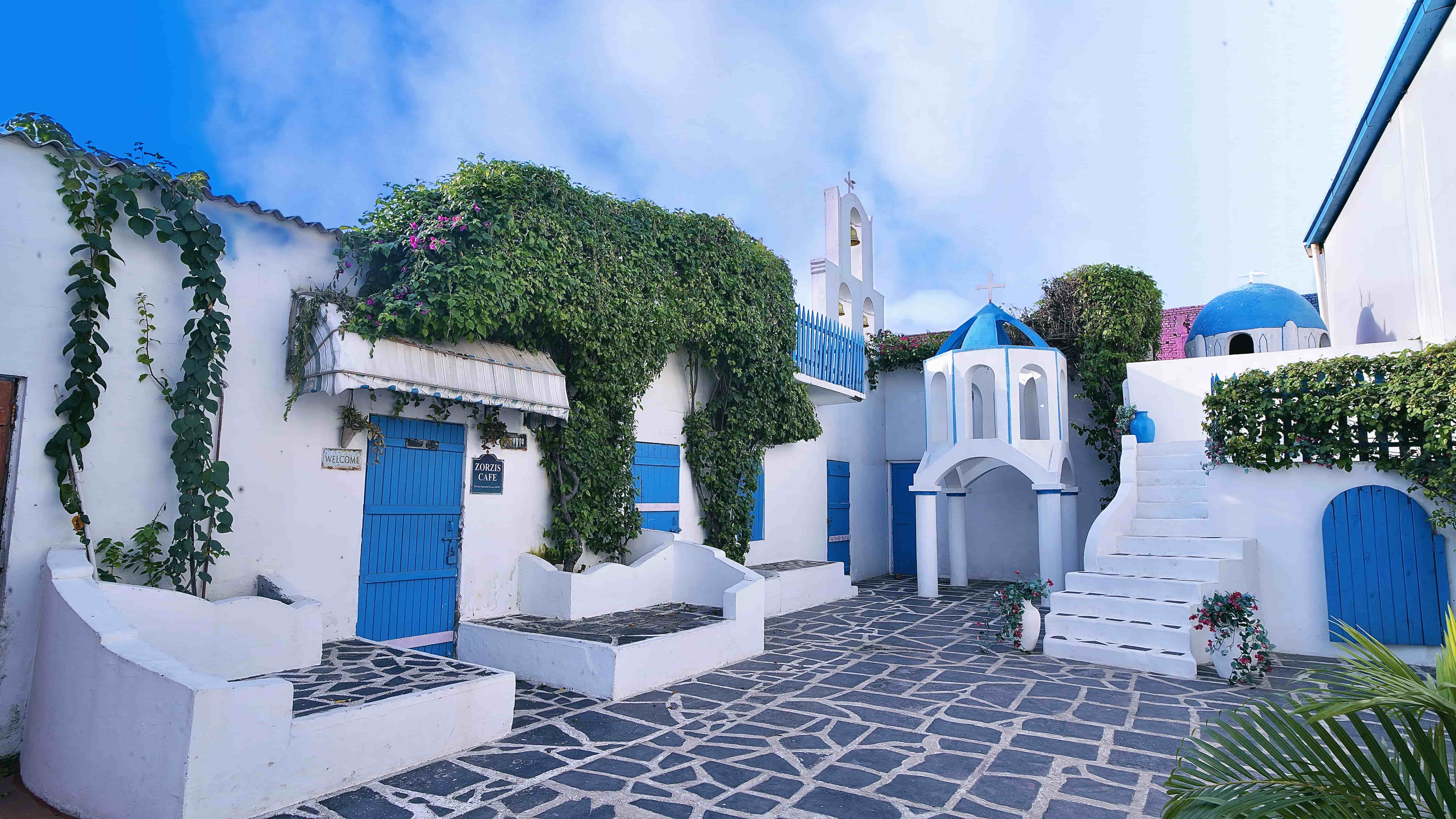 Santorini – pre wedding location in delhi